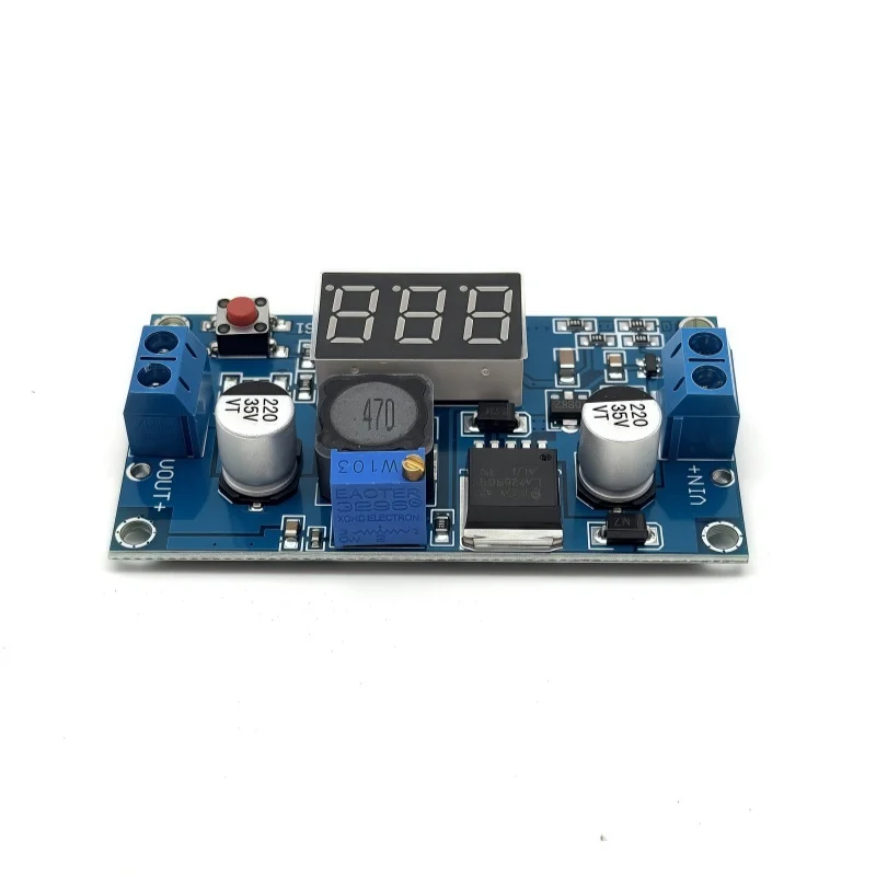 DC-DC XL6009 Digital Boost Step Up Power Supply Module Adjustable 4.5-32V to 5-52V Step-up Voltage Regulator With LED Voltmeter