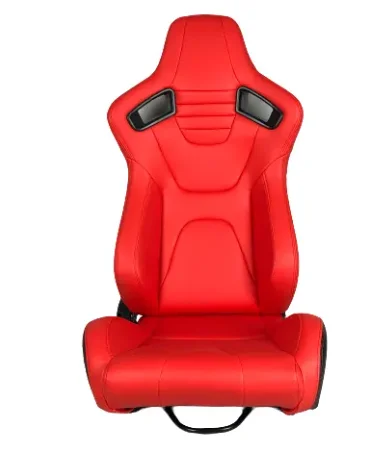 1088 Waterproof Luxury Red Adjustable Racing Car Seat Sliding Track Bucket Modification Adjustable Racing Seat