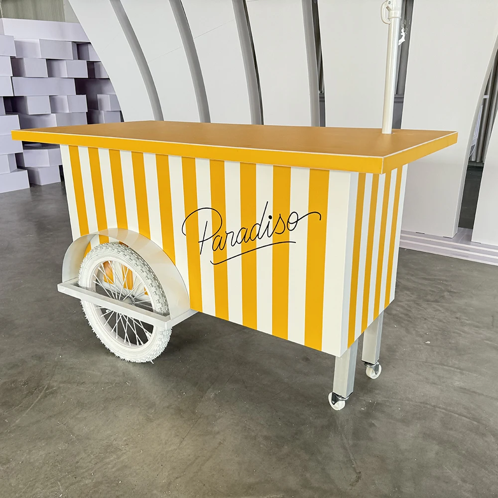 New Design Professional Acrylic for Dessert Display Bar Candy Cart with Custom Logo for Modern Home and Wedding Decor