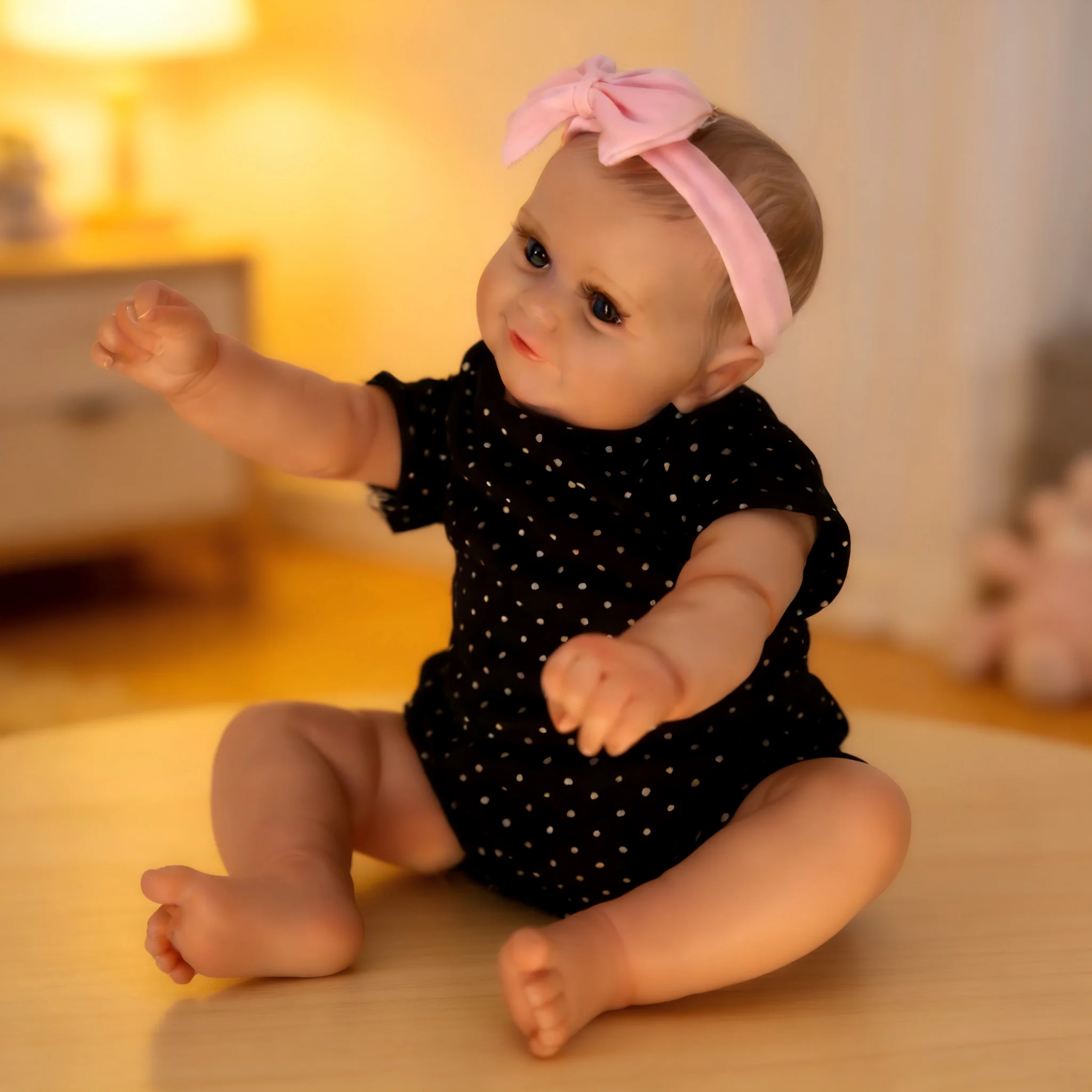 18-Inch Reborn Baby Dolls  - Realistic Newborn, Soft Weighted  Body, Adorable Poseable Real Life Doll– Gift for Kids Age 3+