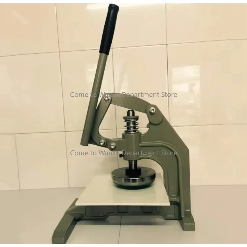 100cm2 Manual Hand Press round Fabric Cutter Disk Grade Sampler for Crafting And Sewing