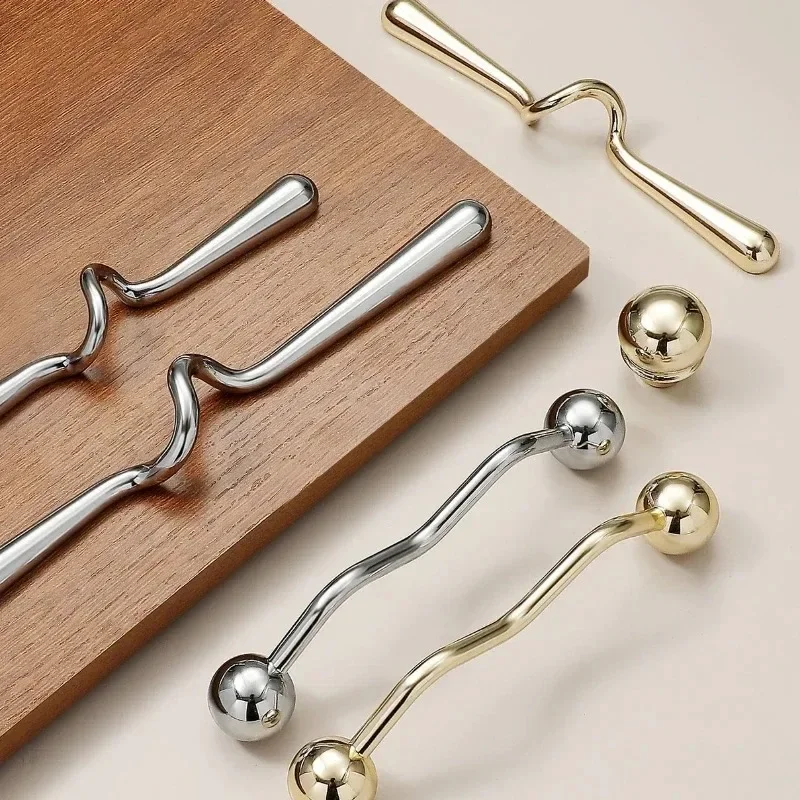 French Retro Light Luxury - Wavy Door for Kitchen Cabinets, Wardrobes, Cabinet Doors Drawers