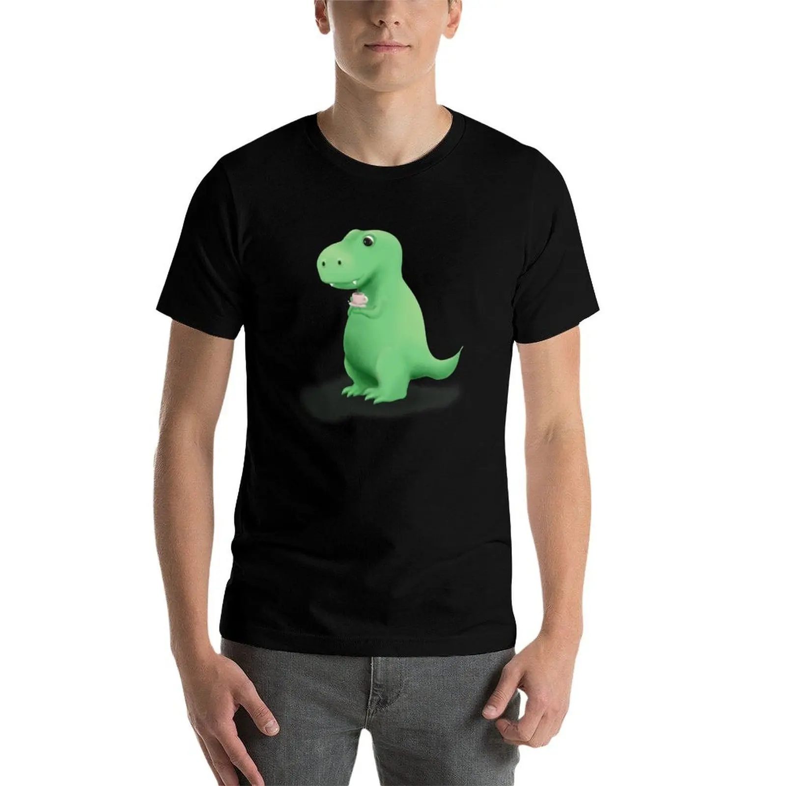 

Tea Rex T-Shirt t shirt man plain man t shirts for men casual T-Shirt