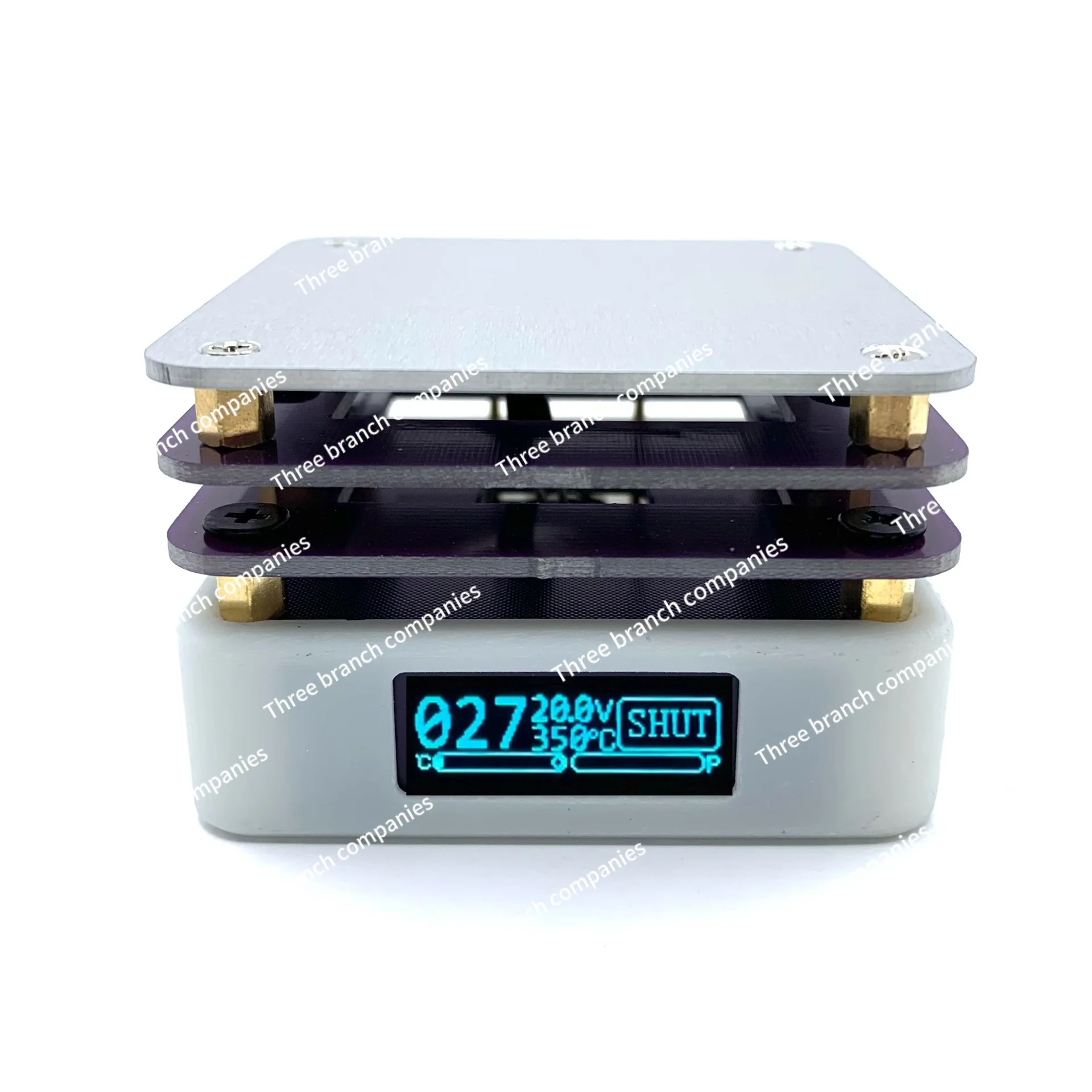 

65W mini heating table PCB board brazing and soldering heating board LED light strip repair tool