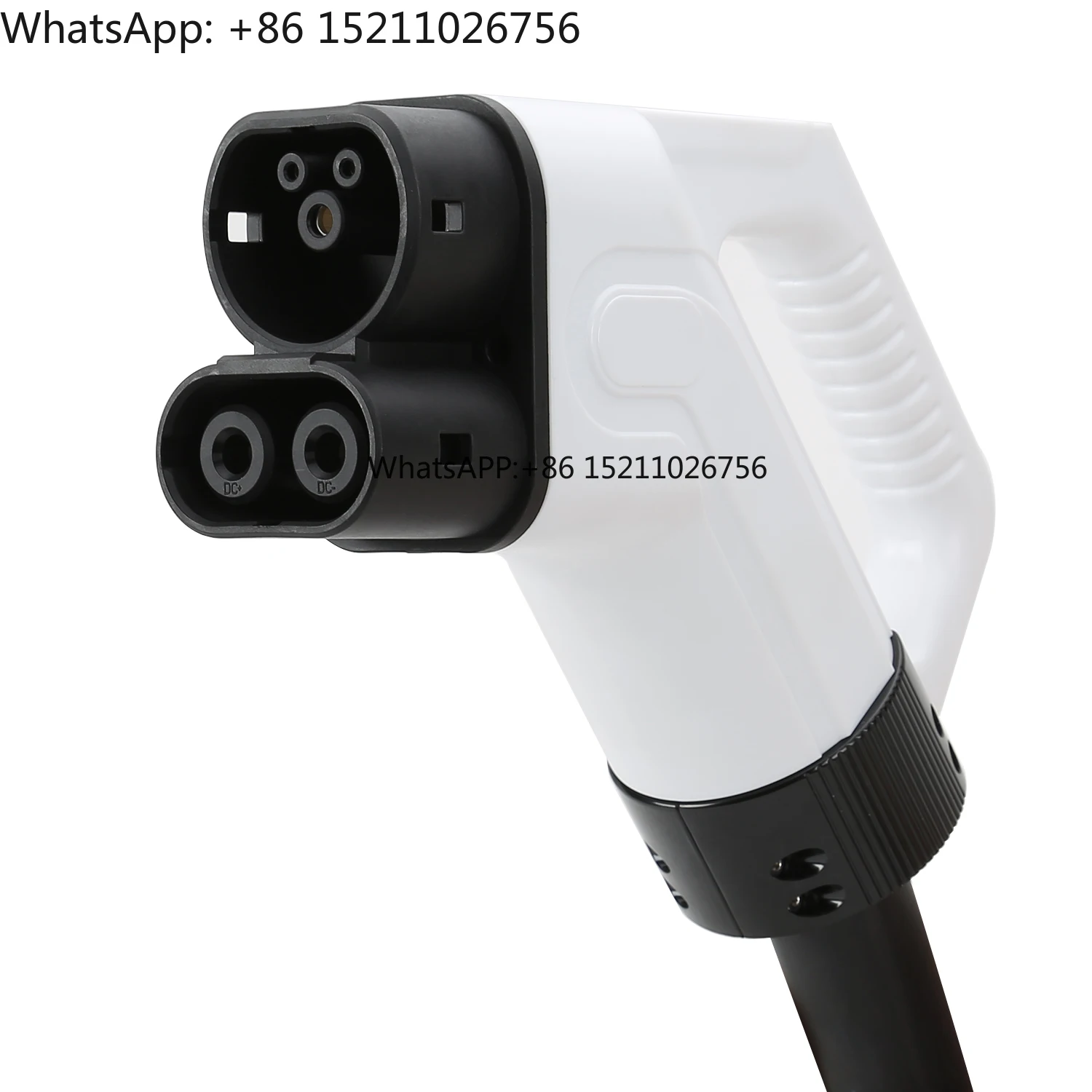 

63A/80A/125A/160A/200A/250A DC Type 2 CCS2 Plug Socket EV Car Handle Connectors Adapter