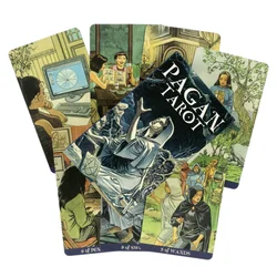 Pagan Tarot Cards Divination Deck English Versions Edition Oracle Board Playing Table Game For Party