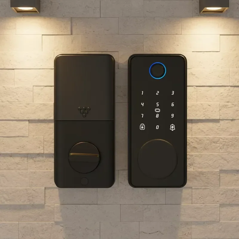 for Smart Digital Wifi Smart Lock Suitable for Aluminum Alloy Door Security Entrance with Doorbell