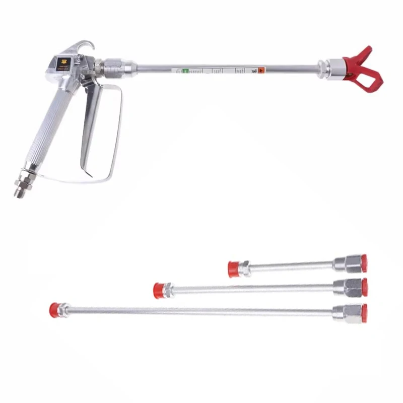 1Pc 20cm/30cm/50cm Airless Paint Sprayer Tip Extension Pole 7/8 Inch Airless Paint Spray Gun For Titan Wagner Spray Gun Tool