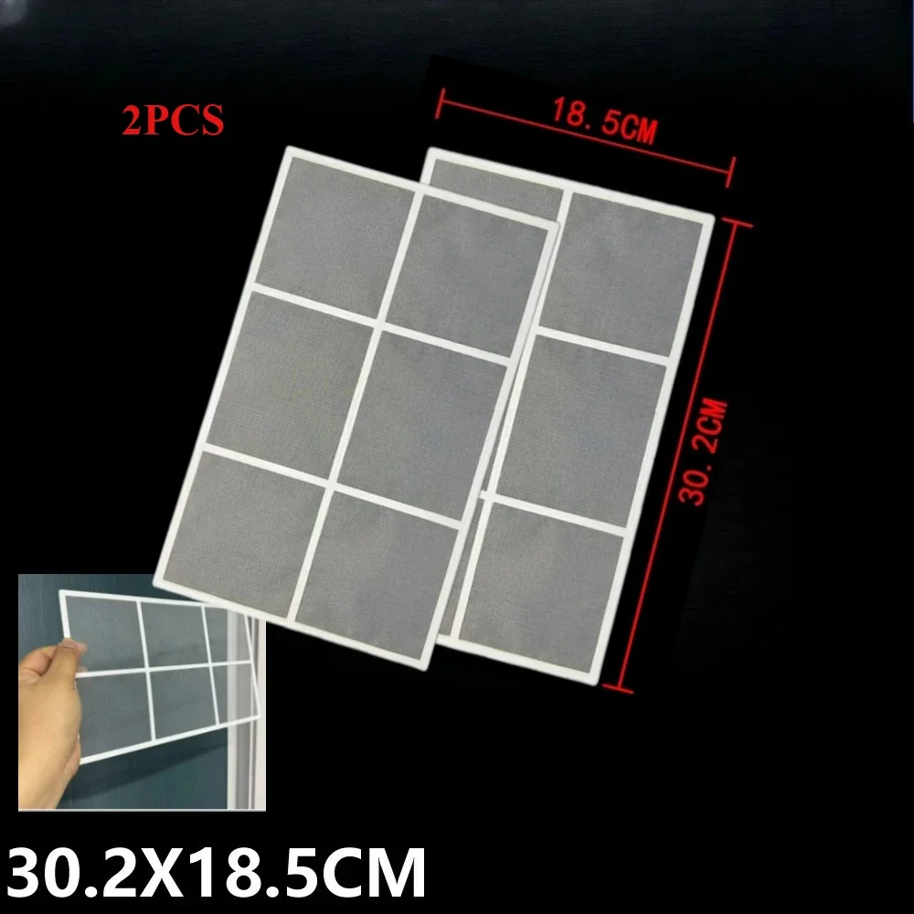 Nuevo 2 uds para filtro de aire acondicionado Samsung 30X18,5 CM filtro de polvo y red a prueba de polvo