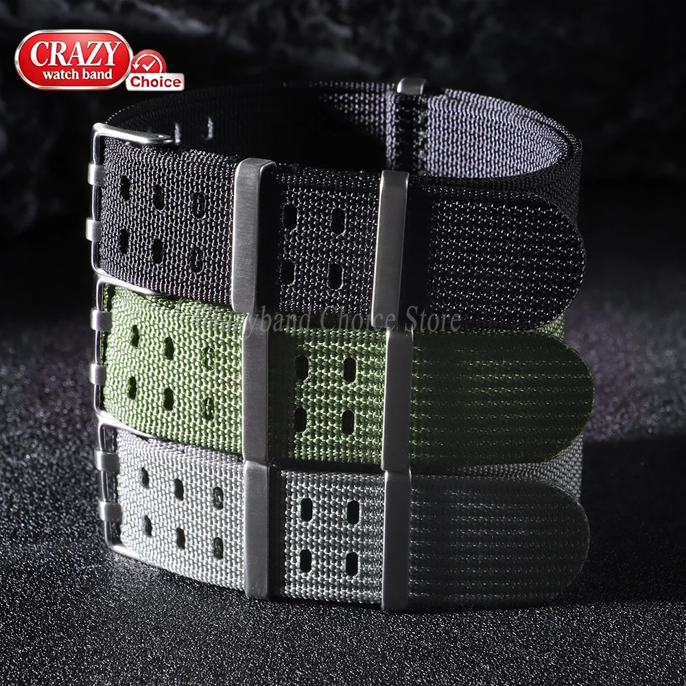 Nilon Berkualitas Tinggi untuk - Canvas Strap Watch ulasan dan harga