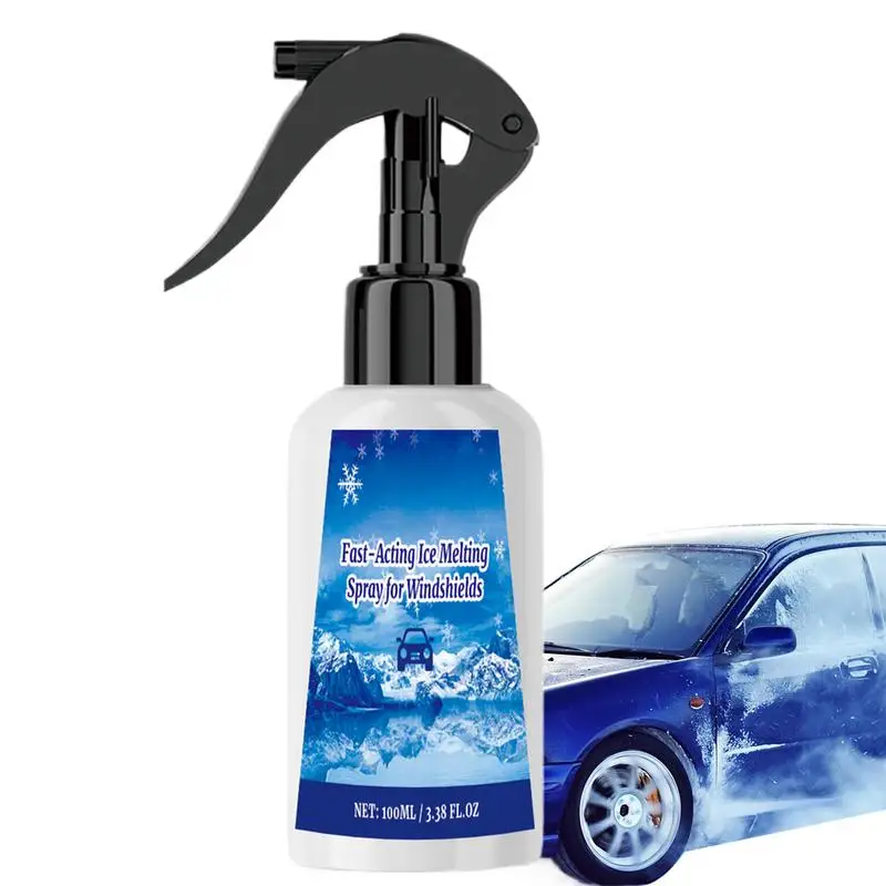 Windschutzscheiben-De-Icer-Spray, Windschutzscheiben-Defroster-Spray, Deicer-Spray, De-Icer-Spray, Frost-Entferner, Eis-Schmelzspray, schnell wirkende Schmilzt