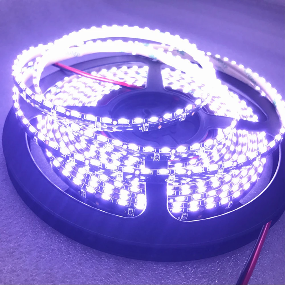 335 smdサイド発光ledストリップライト柔軟な8ミリメートル防水IP65 dc 12v 300led 5メートルdecoracteのための車