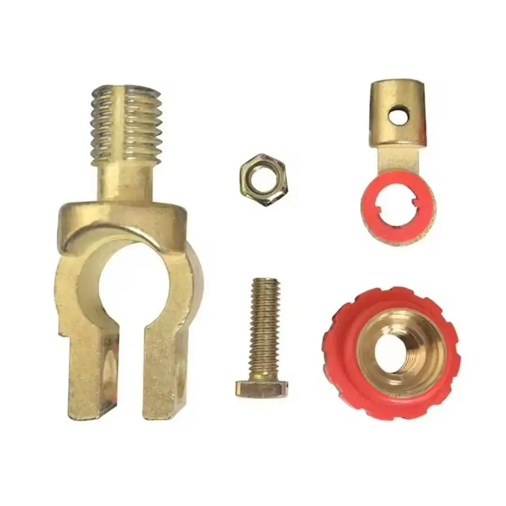 مفتاح إيقاف التشغيل المطلي بالنحاس من سبائك الزنك، حماية متعددة الأغراض للبطارية للسيارات والشاحنات - تصميم رأس كومة