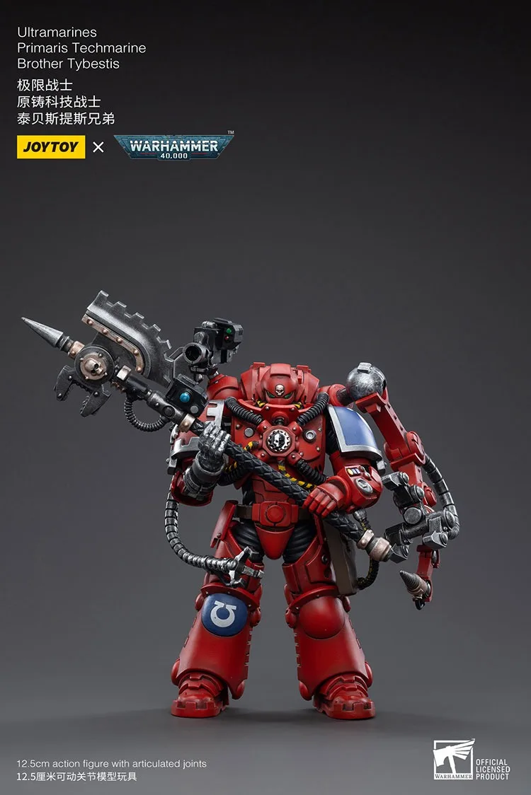 

JOYTOY Warhammer 40K Ultramarines Primaris Techmarine Фигурки Коллекция Кукла Украшение Подарок Оригинальная Модель