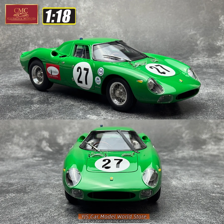 CMC EXCLUSIVE MODELLE 1/18 250 LM Ferr 250 LM, 24h Daytona 1966, #27 Collection of metal car models