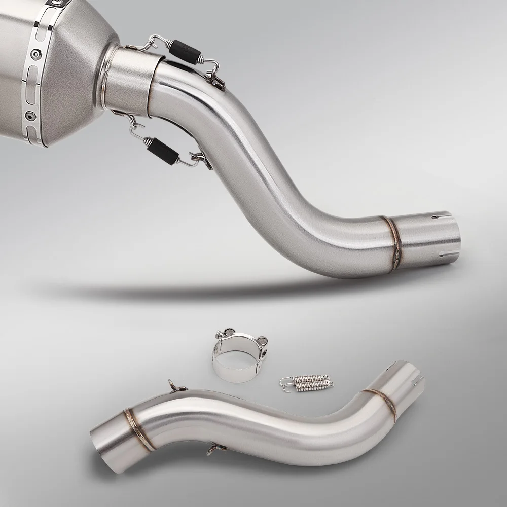 Stainless Steel Exhaust System Kit for CF MOTO 700MT 700 Motorcycle Exhaust Pipe Modification