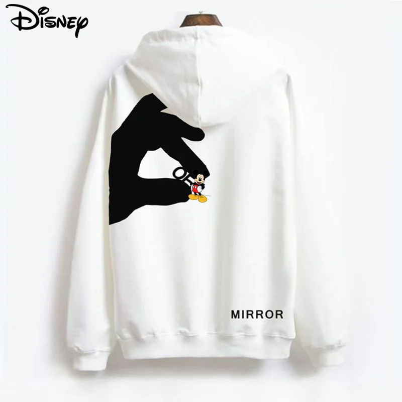 Disney Brand Clothing New Arrival Top Fashion Pullovers Casual Cotton Cartoon Mickey Mouse Print Short Spring And Autumn Hoodies