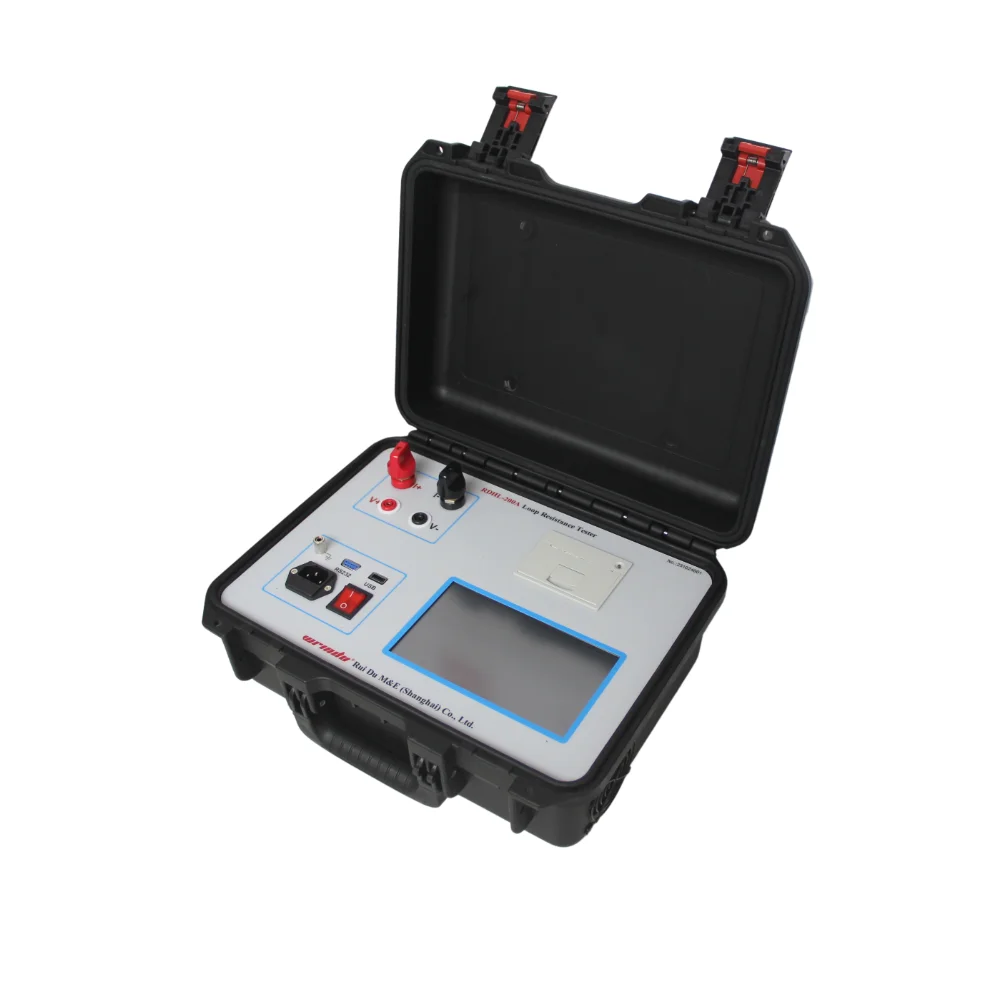 

Gold seller Wrindu RDHL-200A Switch Circuit Breaker Test Equipment Portable Switch Loop Contact Resistance Tester