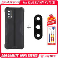 100% New Original Battery Cover Back Housing Case For Blackview BV7100 + Rear Camera Lens Repair Replacement Accessories Part
