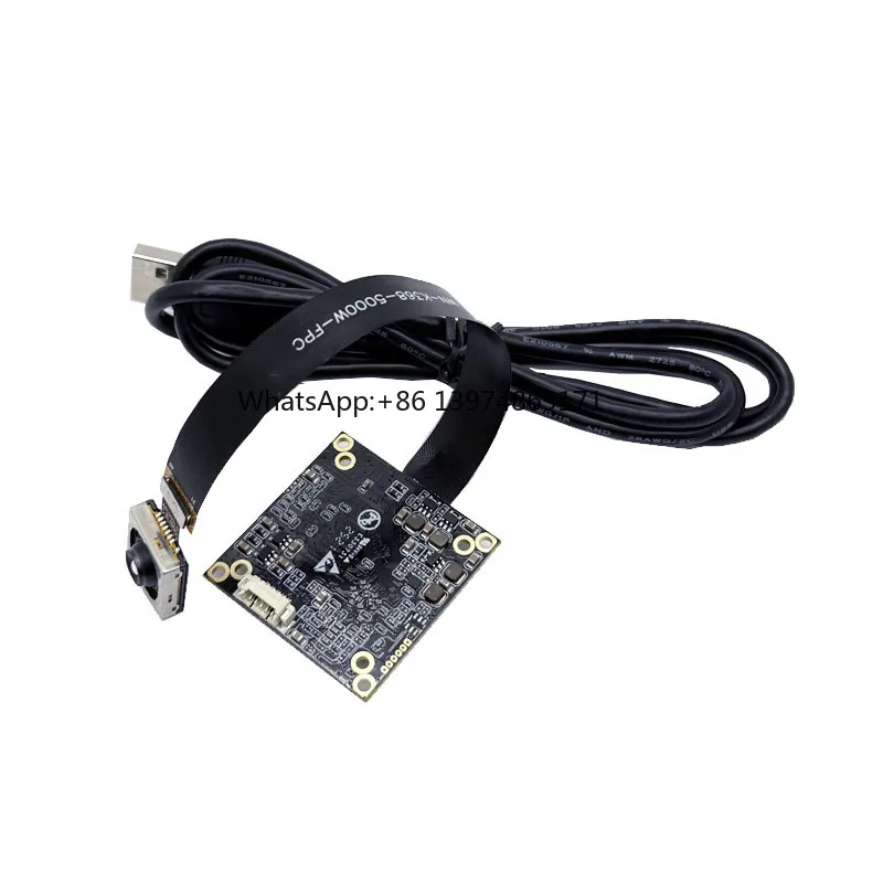 8160Hx6120V 50MP HD 1/1.56-Inch IMX766 USB Camera Module PDAF 84.4 Degree FPC+PCB MJPEG, YUY2  Protocol Plug and Play