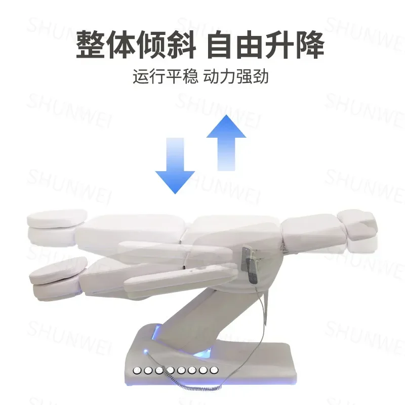 YAO Four Motor Electric Beauty Bed for Injection Micro Plastic Surgery Body Massage Physiotherapy Treatment Table