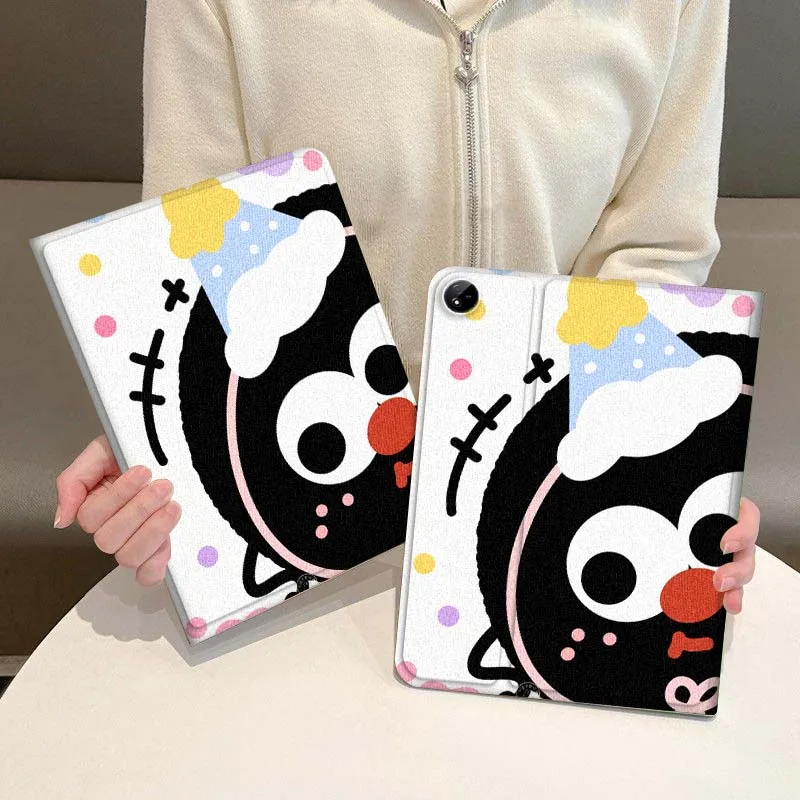 

Cute Coal Ball Pattern Case For Vivo IQOO Pad2 Pad3 Pad5 Air SE Pro 12.1 12.3 13 11.5 11 inch Tablet