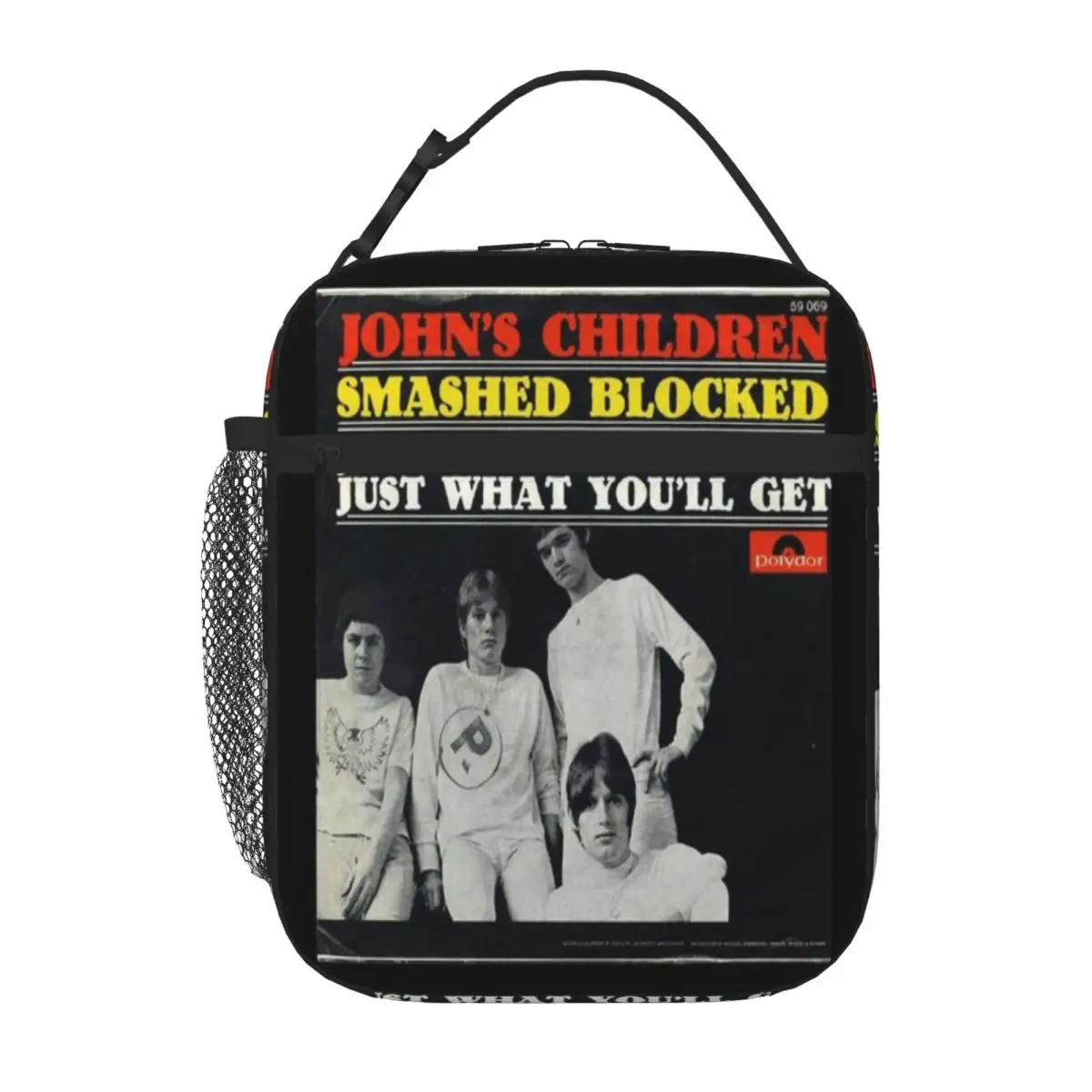 Hot Sale John S Children Marc Bolan Tropical Commuter Lunch Bag Family Picnic Lunch Handbag
