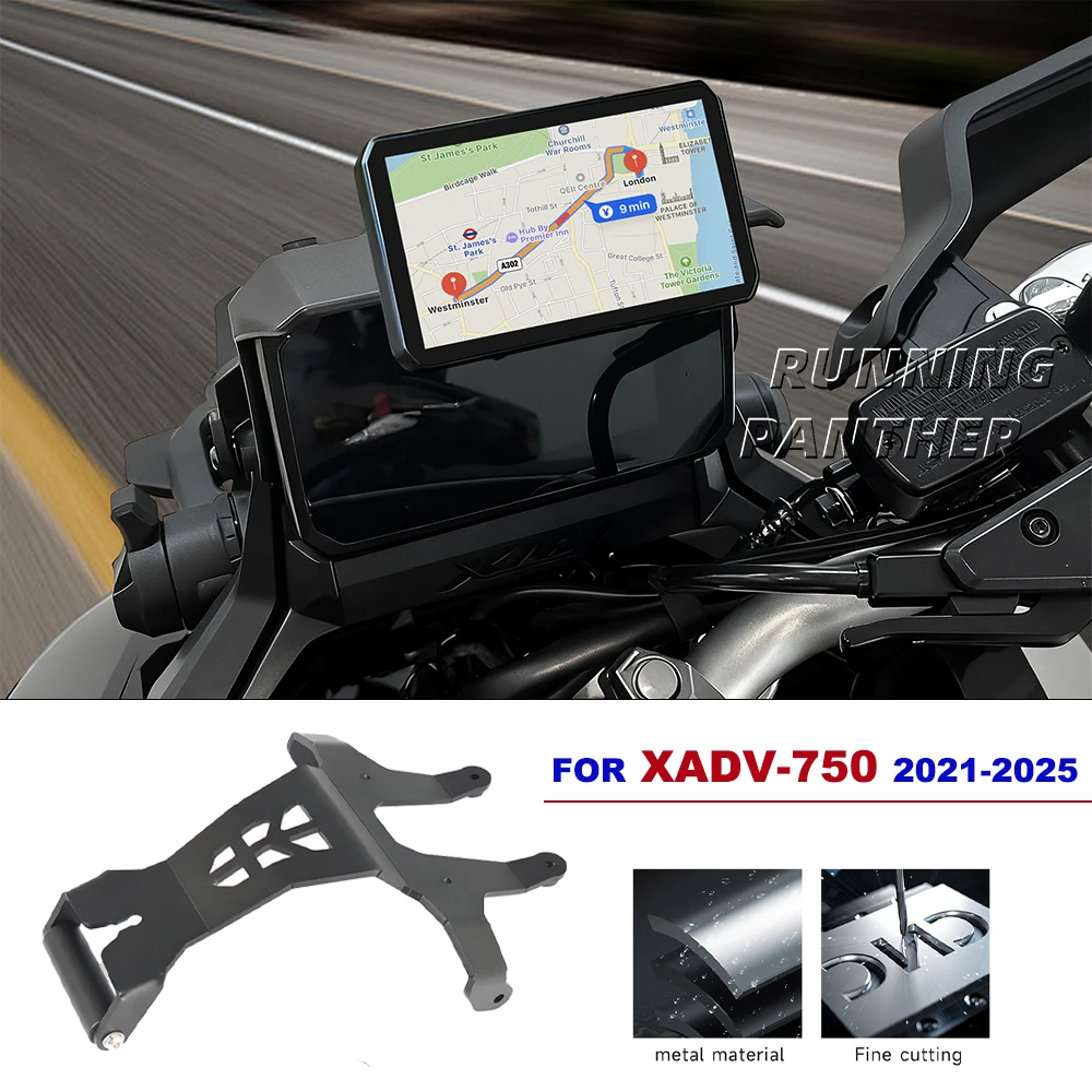 

ДЛЯ HONDA X-ADV 750 XADV750 2021-2025 2024, мотоциклетный GPS-навигатор, кронштейн для телефона, кронштейн для крепления, аксессуары для кронштейна