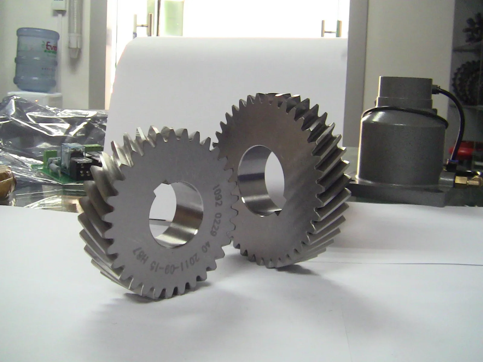 Parti del compressore d'aria Set di ingranaggi elicoidali del motore M2.5 1092022933 1092022934 2906059000 Kit di revisione del cambio Ruota dentata in metallo per GA2