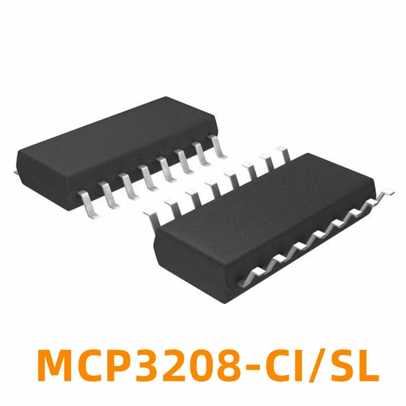 1PCS MCP3208-C MCP3208-CI/SL SOP16 MCP3208-CI/P -BI/P DIP16