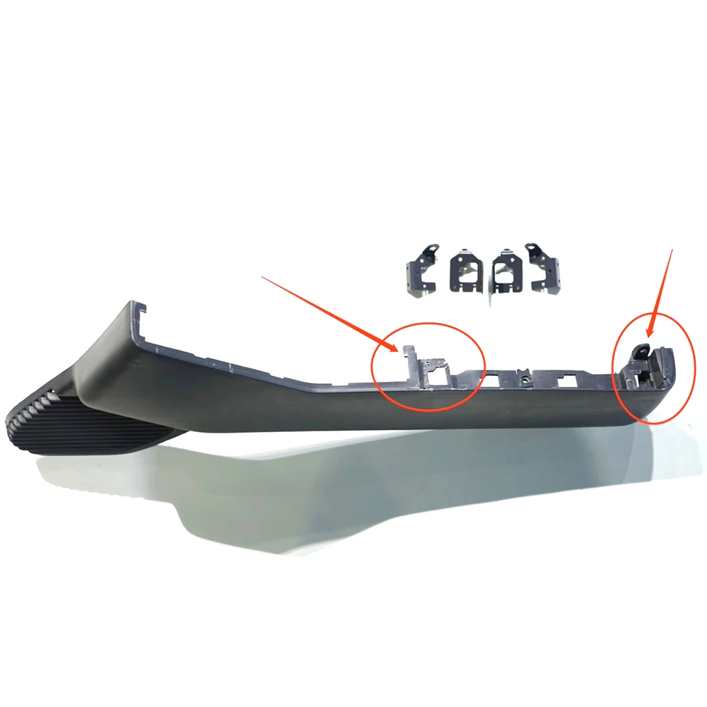 Manija de puerta delantera, accesorios de refuerzo para Nissan Patrol Y60, manija de puerta Interior, mejora de Metal, modificación Y60