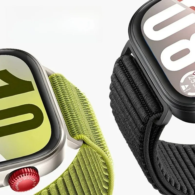 Correa de nailon trenzado para Huawei Watch Fit 4 4 Pro, pulsera deportiva oficial transpirable, accesorios para Huawei Watch Fit 3