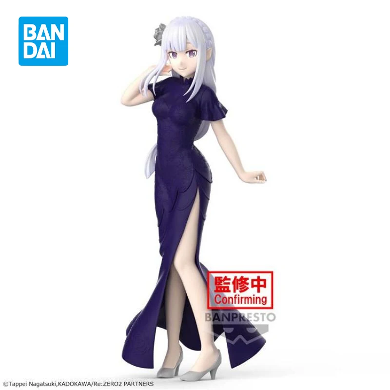 

Original BANDAI Banpresto Re:Life in a different world from zero Emilia PVC Anime Figure Action Figures Model Toys ﻿