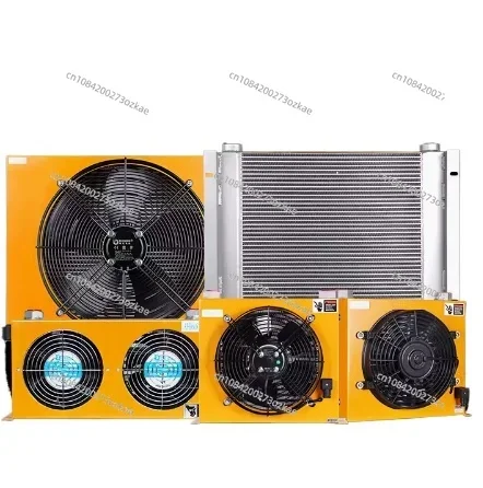 

AH1012T-CA Hydraulic Air Cooler 24V/12V/220V/380V Truck-Mounted Crane Modified Fuel Tank Cooling Cooler Air-Cooled Oil Radiator