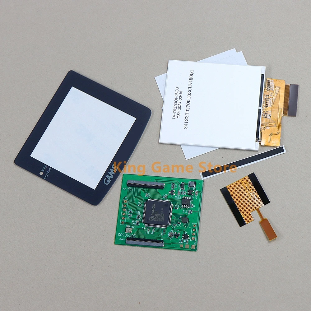 3 مجموعات لنينتندو Gameboy Color GBC 4.0 وحدة تحكم ألعاب تسليط الضوء على شاشة 2.6 بوصة IPS شاشة عالية السطوع V4.0 لـ GBC #1