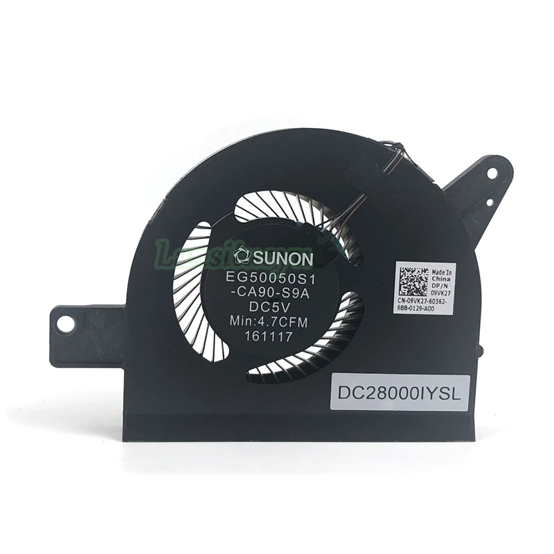 Mới Ban Đầu Laptop CPU Làm Mát Dành Cho Dành Cho Laptop Dell Latitude 5580 Laptop DC28000IYSL EG50050S1-CA90-S9A DP/N 09VK27 9VK27