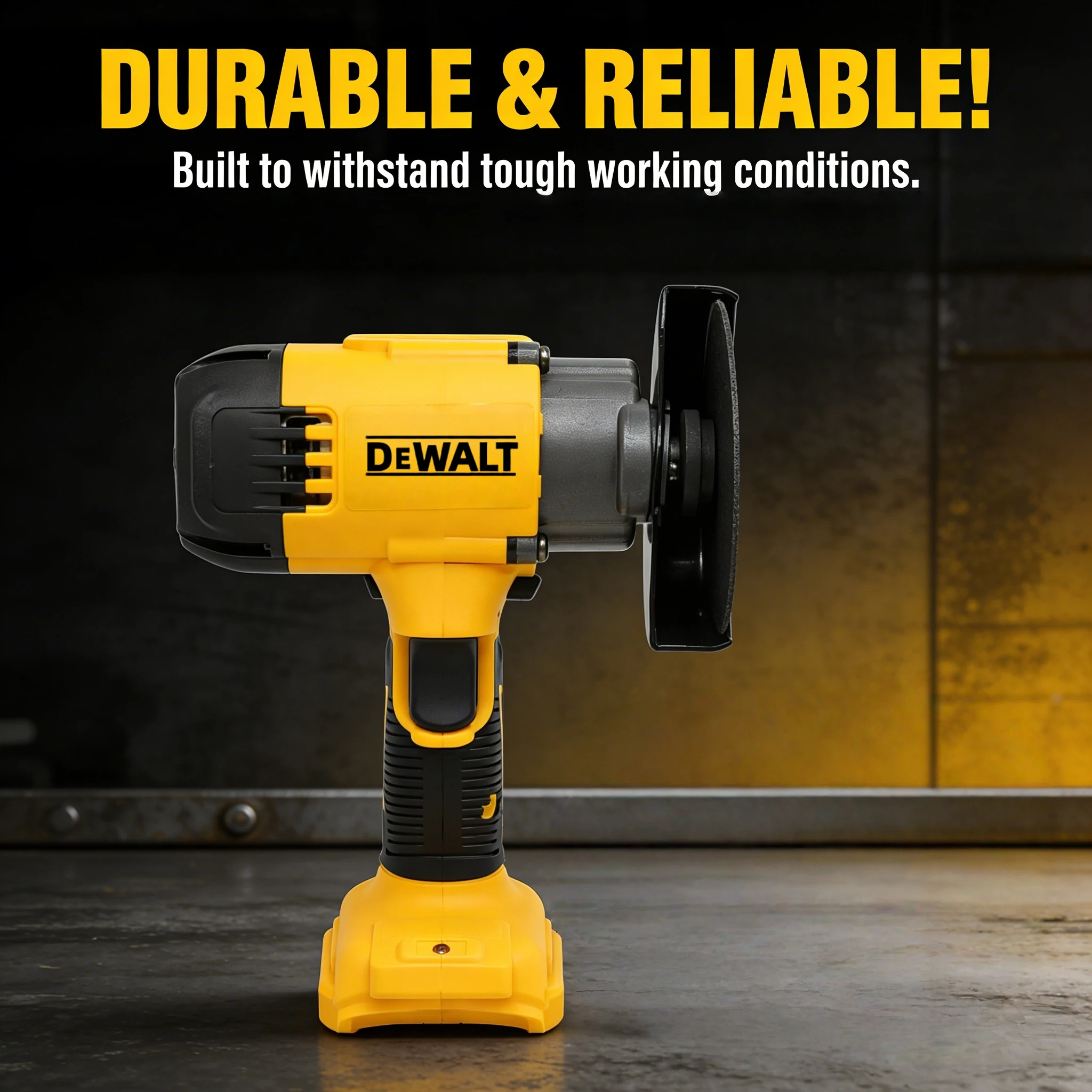 DEWALT A2UD 3-Inch (76mm) Mini Angle Grinder | 20V 20000RPM Cordless Power Tool for Detailed Grinding & Cutting（no battery）