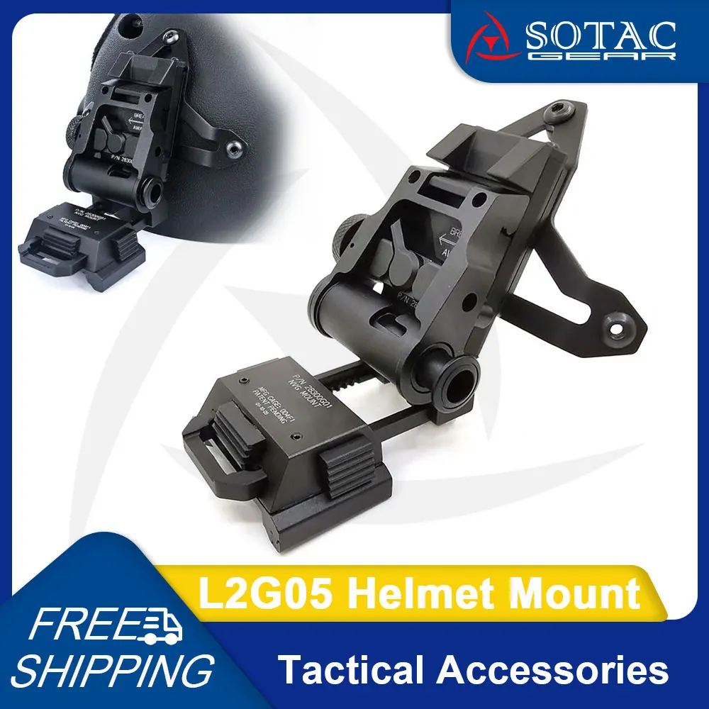 Tactical L2G05 NVG Mount for PVS-15 PVS-18 Night Vision Goggles L2 G05 Helmet Mount Bracket Aluminum Hunting Accessories