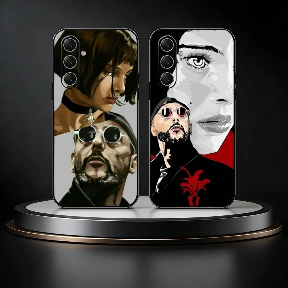 

classic Leon T-the P-professional Phone Case For Samsung Galaxy A73,21,22,32,71,53,52,51,80,5G Soft Black Cover