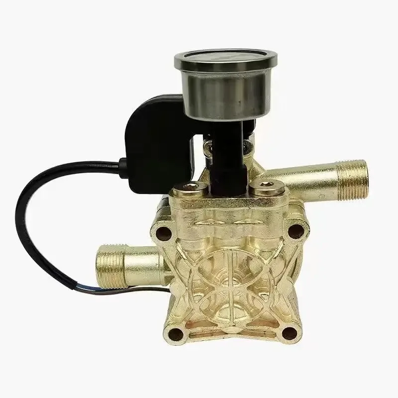 

220V household commercial cleaning machine car washing machine high pressure pump head assembly gold pump head