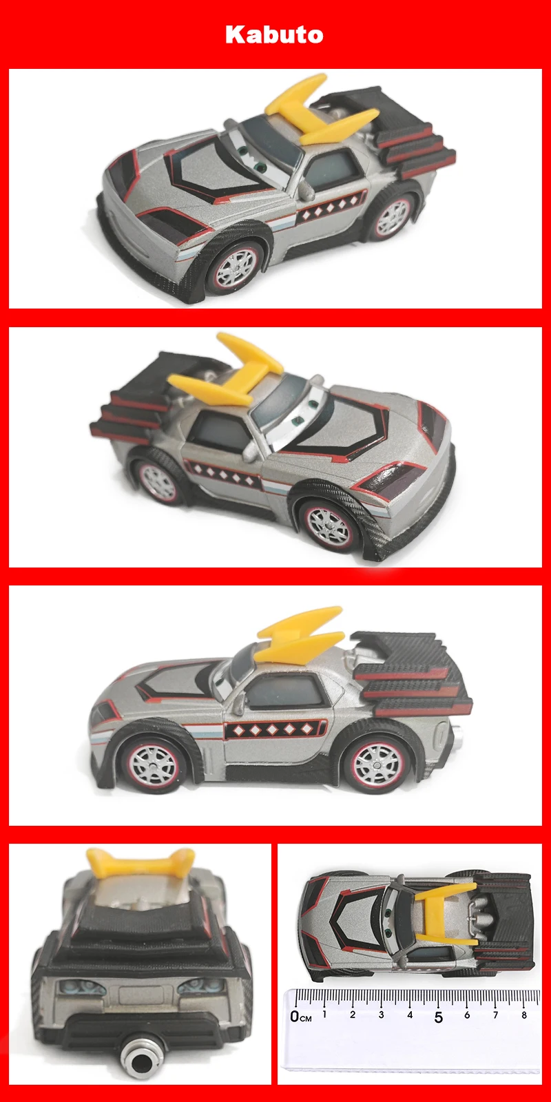 Cars 3 Vergoldetes Feuerwehrauto, Lightning McQueen, Luigi, Guido, Rennspielzeug, 1:55 Metall-Druckguss-Legierungsautos, Spielzeug, Geburtstagsgeschenke – Detail 27