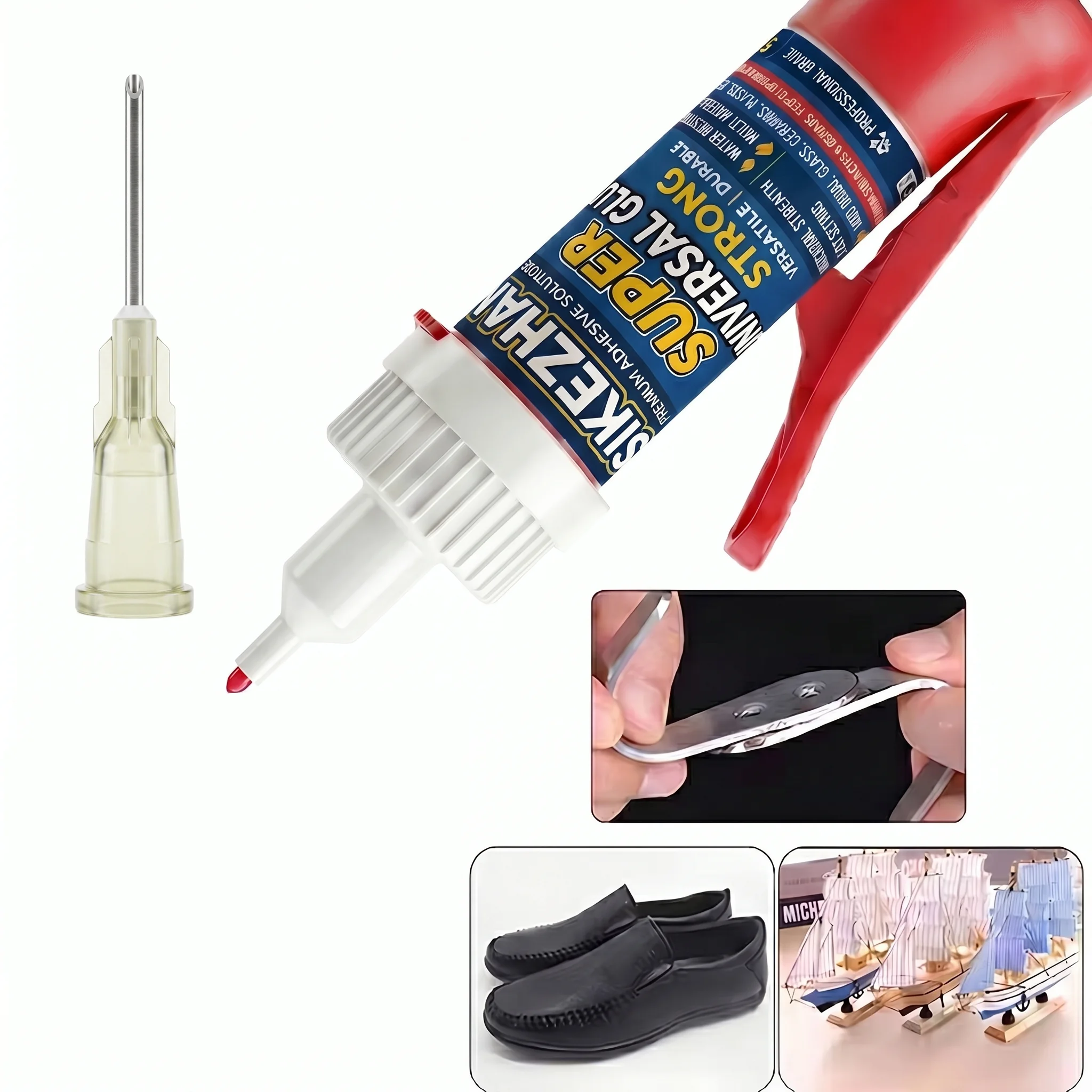 SIKEZHAN Universal Glue Strong Fast Dry Waterproof Adhesive Liquid for Wood Metal Glass Ceramic Plastic Heavy Duty Repair