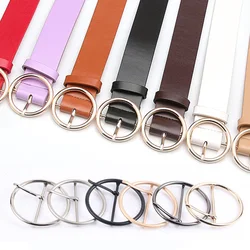 Metal Inner Wide 25/30/35/40/45/50mm Waist Strap Round Buckle Single Pin For Belts Shoes Bag Garment Adjust Roller Metal Buckle