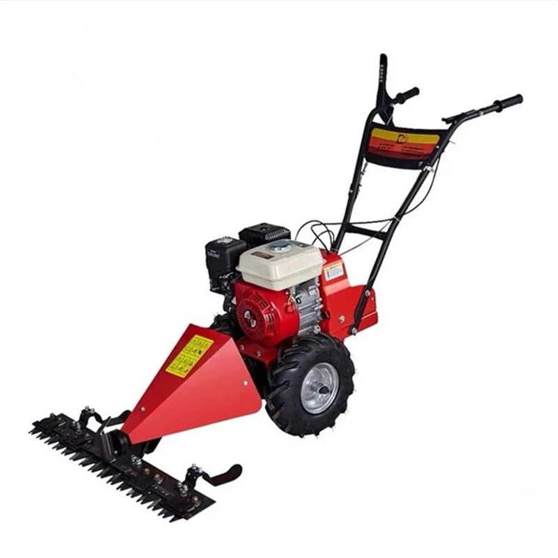 Four-wheel-drive self-propelled mower Push-type lawn mower Orchard weed trimmer Shrub and brush cutter 7.5HP engine(Customized)