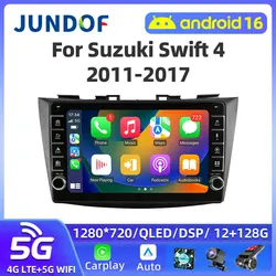 For Suzuki Swift 4 2011 - 2017 Car Radio Intelligent Android 16 Auto Multimedia Video Player Stereo CarPlay GPS Navigation 2 Din