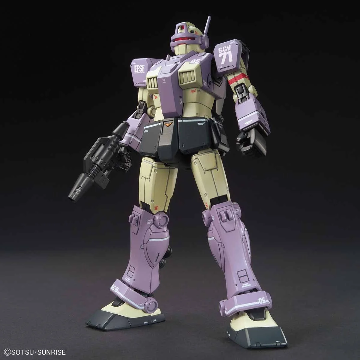 BANDAI Original HG 1/144 RGM-79KC GM Intercept Custom GTO Mobile Suit Gundam The Origin Gunpla Model Kit Assembly/Assembling