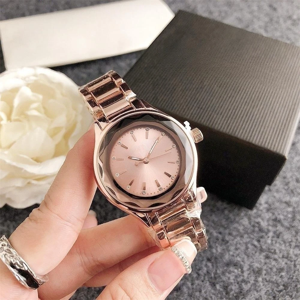 Montres de luxe pour femmes, nouvelle marque de luxe, mode créative, bracelet en acier, quartz