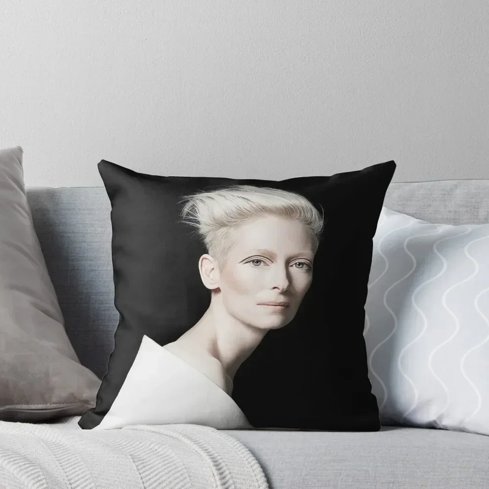 

Tilda Swinton goy Rouge on ME Throw Pillow Cushions For Decorative Sofa Luxury Sofa Cushions Rectangular Cushion Cover pillow