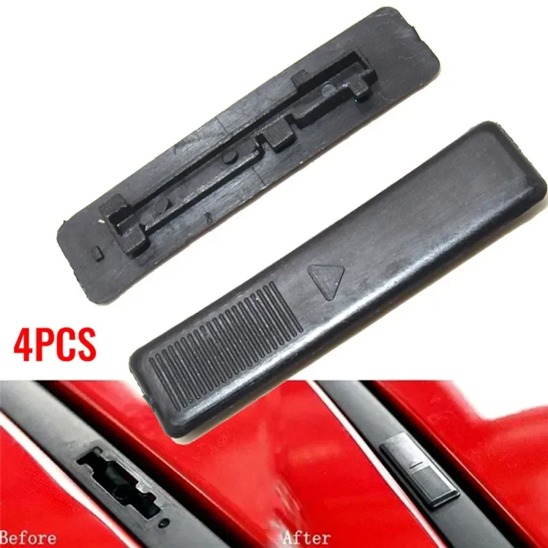 4x Car Roof Rail Rack Moulding Clip Cover Car Styling Decoration Strip Auto Roof Cap Drip Trim For Mazda 3 6 2 CX5/CX7/CX9