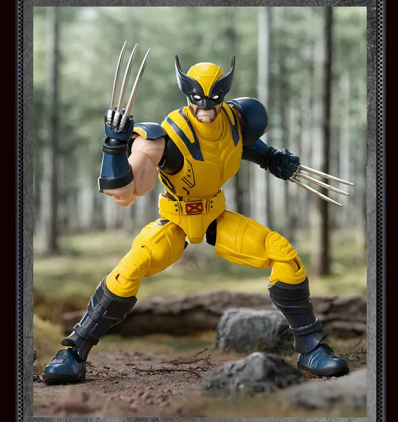 Blokees Deadpool 3 Wolverine Action Figures Spider-Man Movie Version Deadpool & Friend Series Collections Figures Adult Gift